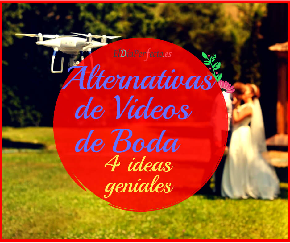 4 alternativas únicas a los típicos vídeos de boda